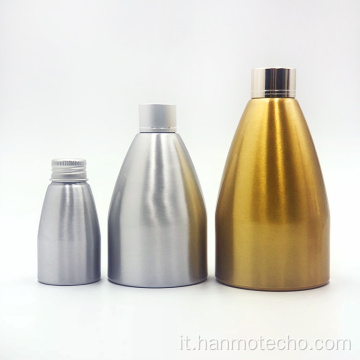 Bottiglie in alluminio per imballaggi cosmetici